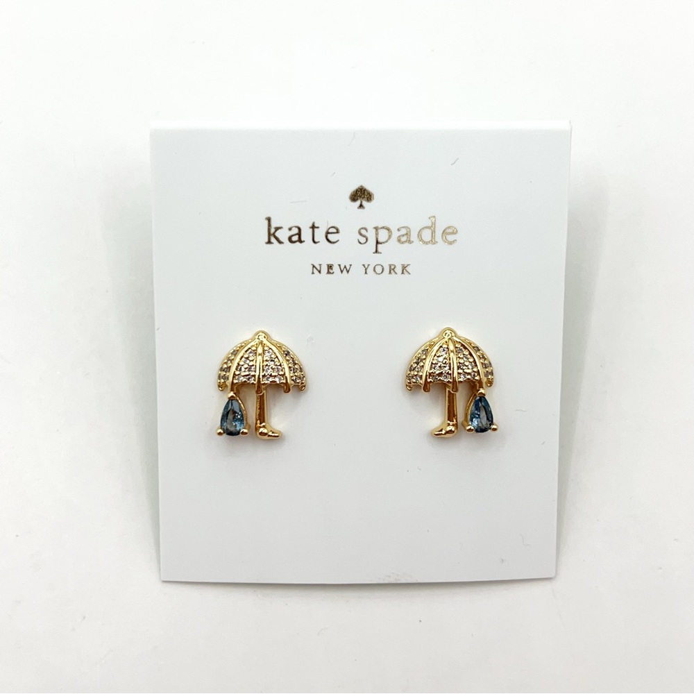 KS016-Kate Spade umbrella earrings